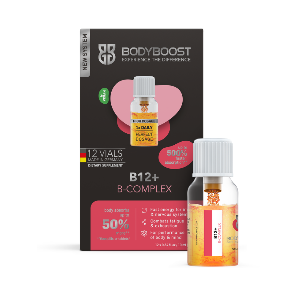 Body Boost B12 + B-Complex with ALL 8 B-Vitamins